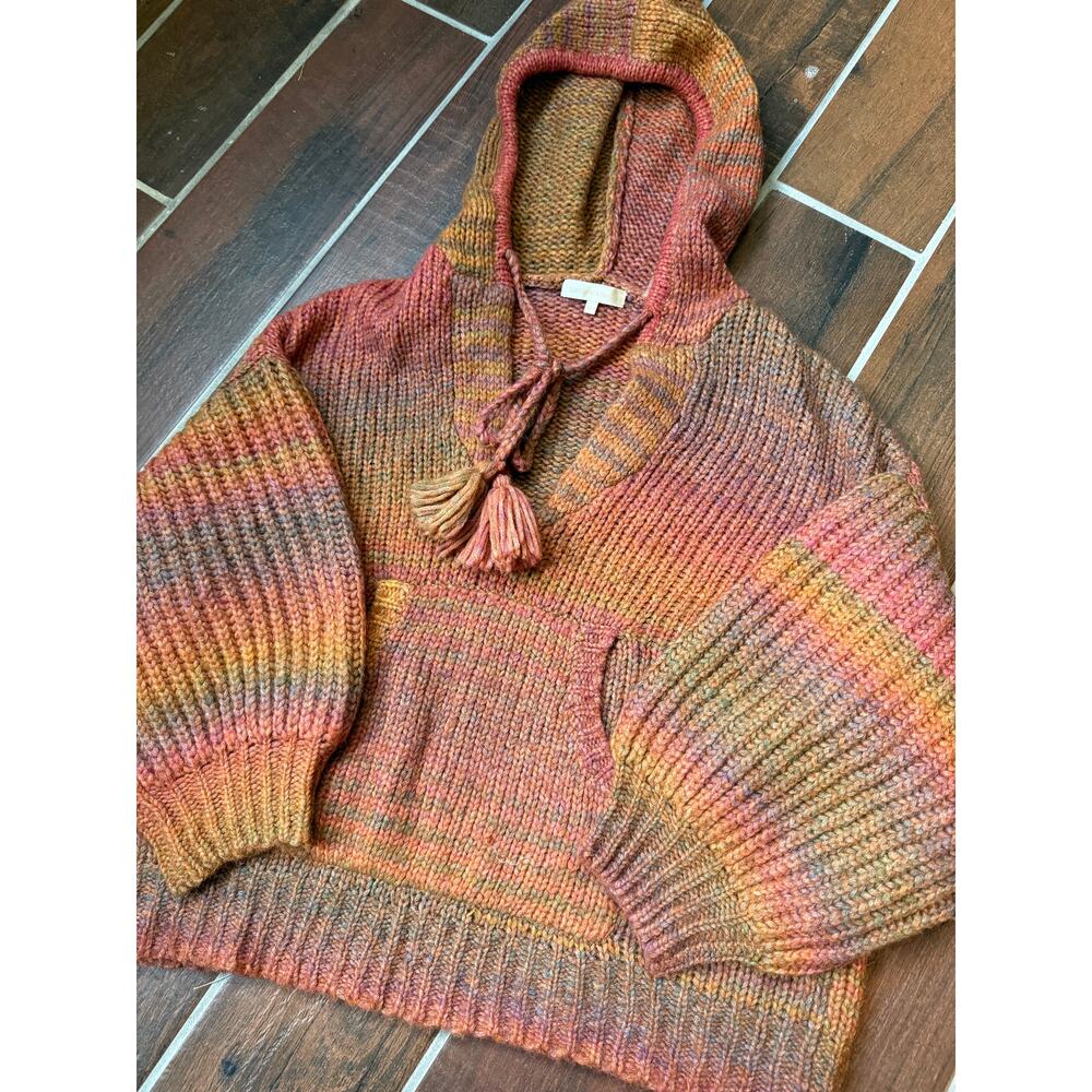 LoveShackFancy Remington Alpaca Pullover Bell Sleeve, XS/S $620 - Picture 6 of 9